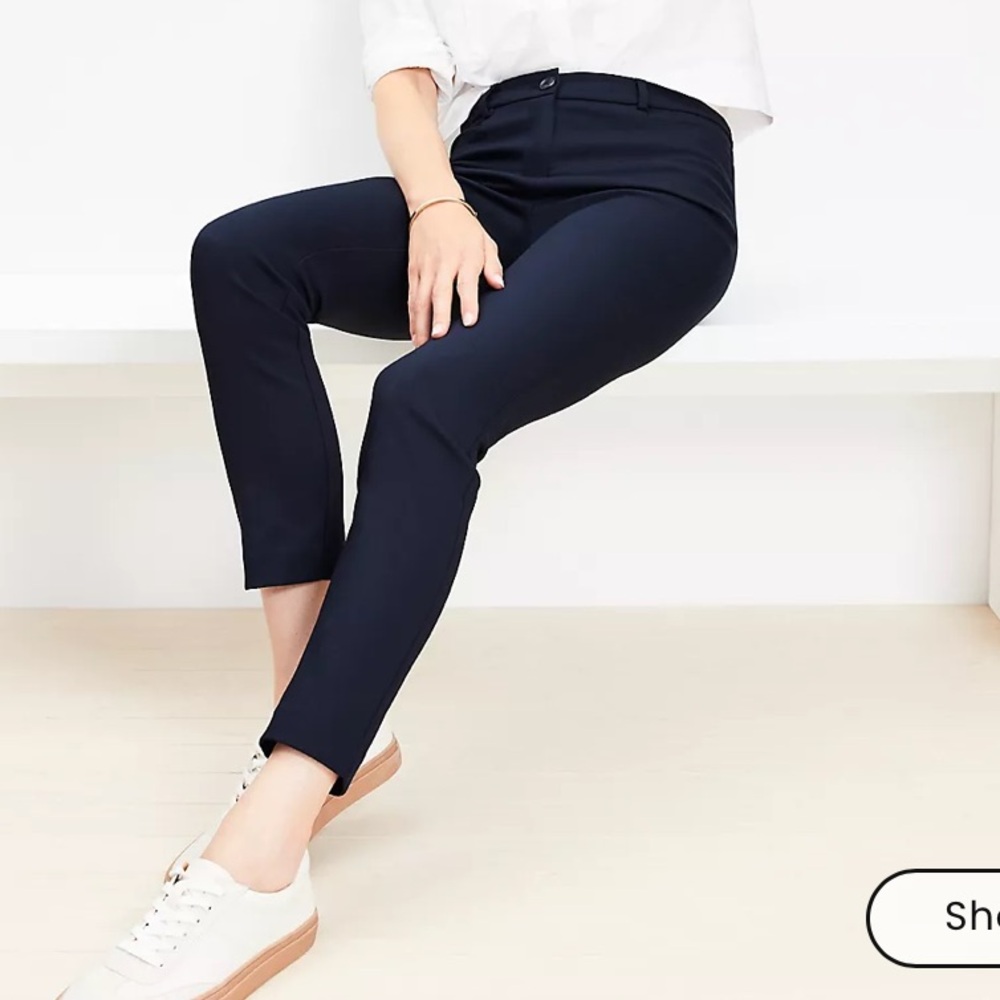 NWT LOFT Sutton Skinny Pants
